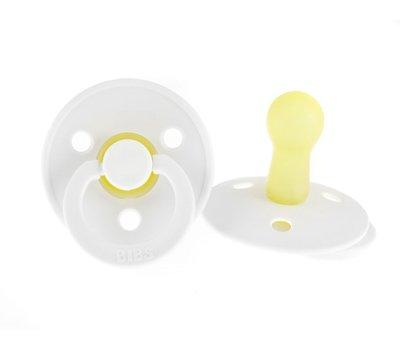 2 Succhietti BIBS Colour Round Black/White