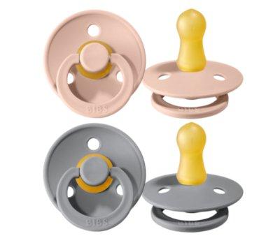 2 Succhietti BIBS Colour Round Cloud/Blush