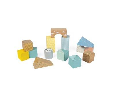 Mini Carrinho com cubos para caminhar