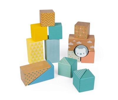 Mini Carrinho com cubos para caminhar