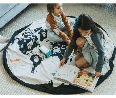 Reversible Bag Play & Go Worldmap