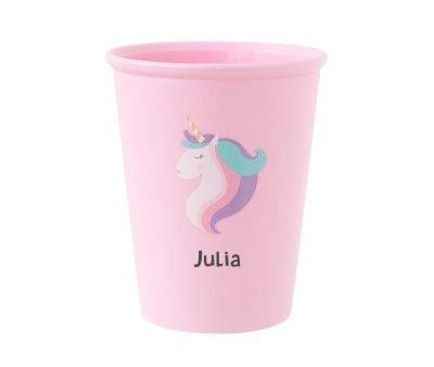 Copo Personalizado Rosa Unicornio
