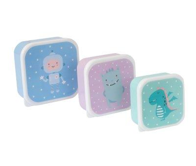 3 Botes  Lunch Robot et Amis