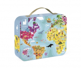 Puzzle Illustr Plante Bleue
