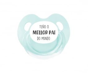 Chupete Retro Aqua Teo o mellor pai do mundo