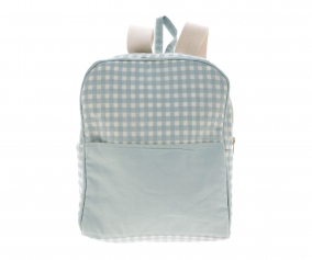 Zaino Vichy Verde Personalizzabile