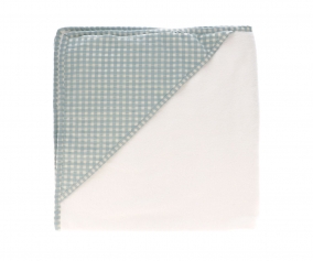 Telo Cappuccio Vichy Verde Personalizzabile
