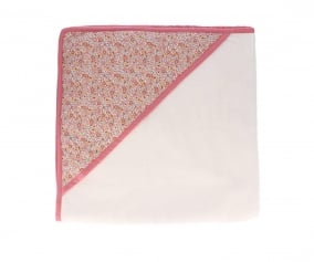 Telo Cappuccio Fiori Ocra Personalizzabile