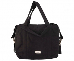 Sac Poussette Bb Cotton Noir Personnalisable