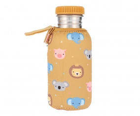 Bouteille en acier inoxydable avec housse Animal Friends personnalisable  500 ml