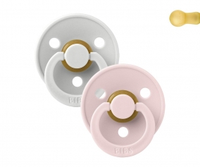 2 Succhietti BIBS Colour Round Haze/Blossom