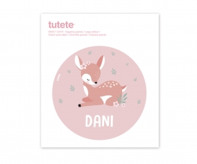 Grand autocollant Sweet Deer pour  bote  lunch 