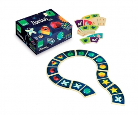 Dominos en bois Space