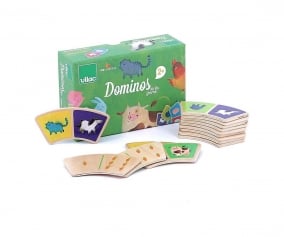Dominos en bois Ferme