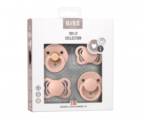 Pack 4 Pezzi BIBS Try-it Collection Blush