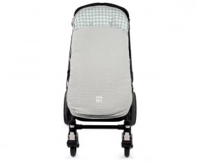 Sacco Universale Passeggino I Love Vichy Verde
