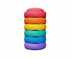 Stapelstein Set Colores Rainbow Basic