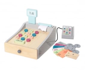 Caja Registradora de Madera
