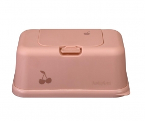 Caixa de Toalhinhas Funkybox Rosa Cereja