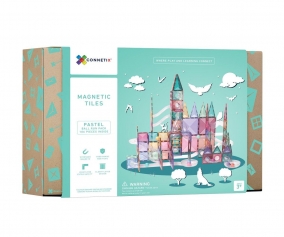 Construccin Connetix Carrera de Bolas Pastel 106 Piezas