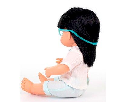 Mueca Asitica con Gafas 38cm