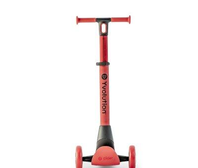 Trottinette Yglider Nua rouge Yvolution