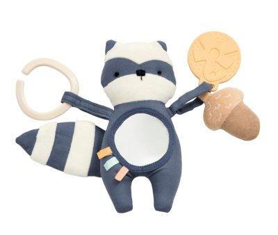 Peluche de dentition en forme de raton laveur