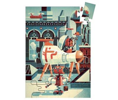 Puzzle Silueta El Robot Bob