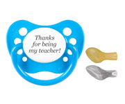 Pacifier Nip Cyan Thanks teacher! +6M