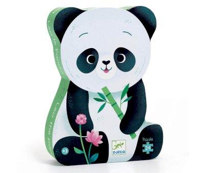 Puzzle Silueta Leo el Panda