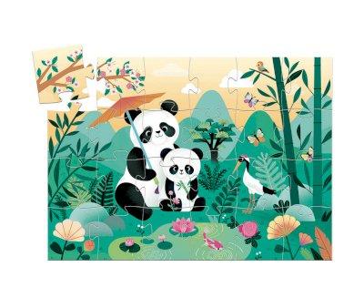 Puzzle Silueta Leo el Panda