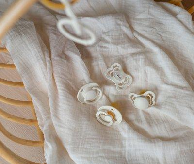 Pack 4 Pezzi BIBS Try-it Collection Ivory