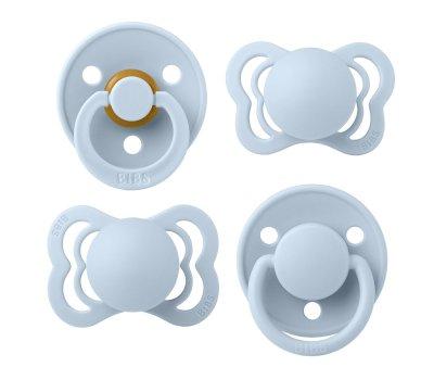 Pack 4 Pezzi BIBS Try-it Collection Baby Blue