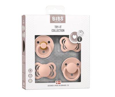 Pack 4 Pezzi BIBS Try-it Collection Blush