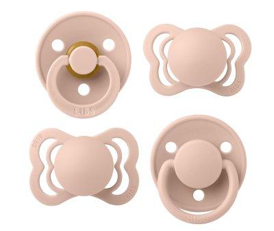 Pack 4 Pezzi BIBS Try-it Collection Blush