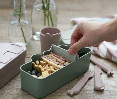 Lunch Box Croco Green
