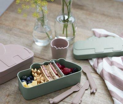 Lunch Box Croco Green