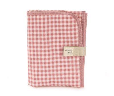 Fasciatoio Pieghevole I love Vichy Rosa