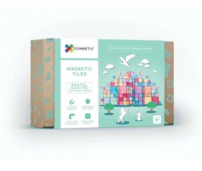 Construccin Connetix Pastel Creative 120 Piezas