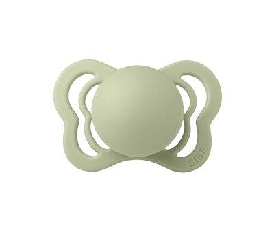 Pack 2 Succhietti BIBS Couture Ivory/Sage Silicone