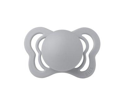 2 Chupetes BIBS Couture Cloud/Steel Blue Silicona