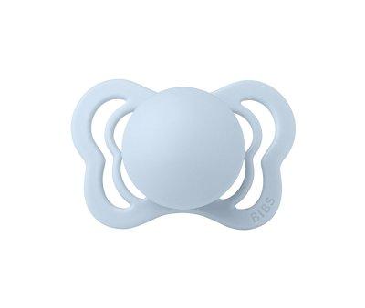 Pack 2 Succhietti BIBS Couture Iron/Baby Blue Silicone