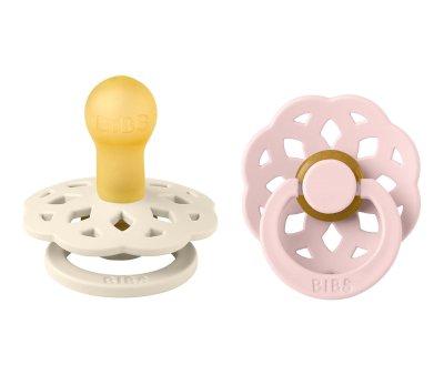 Pack 2 Succhietti BIBS Boheme Ivory/Blossom
