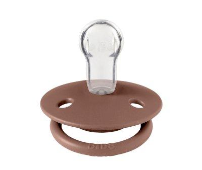 2 Chupetas Silicone Bibs De Lux Woodchuck/Blush
