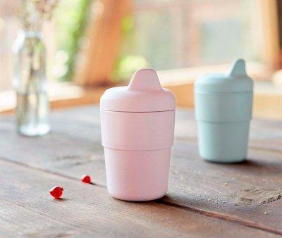 Vaso de Entrenamiento Eco Little Chums Ratn Rosa