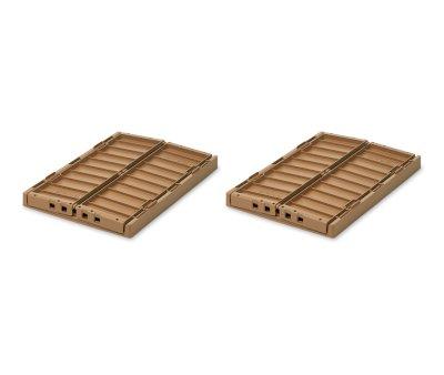 2 Ceste Organizer Piccole Weston Oat