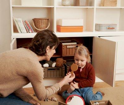 2 Ceste Organizer Piccole Weston Oat