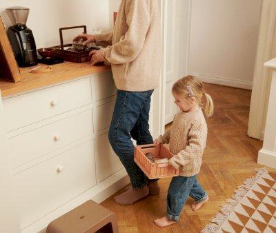 2 Ceste Organizer Piccole Weston Tuscany Rose