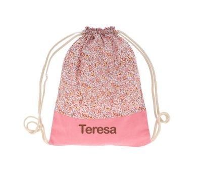 Sacca Zaino Millefiori Personalizzabile