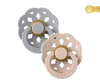 Pack 2 Succhietti BIBS Boheme Cloud/Blush